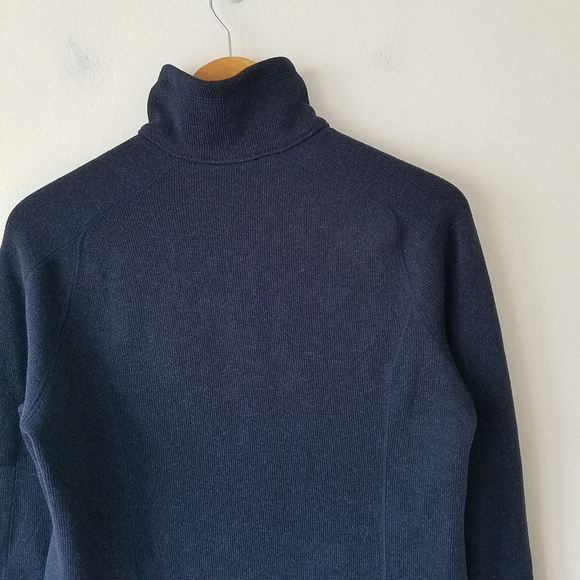 Patagonia Better Sweater 1/4 Zip Fleece Long Sleeve Navy Blue Size Medium - Picture 11 of 14